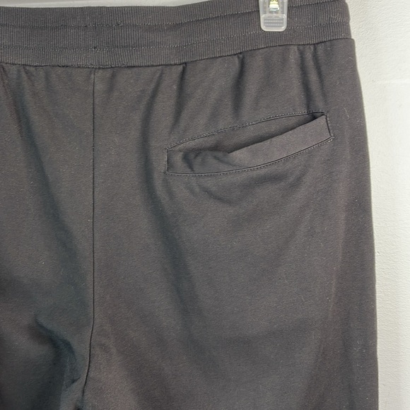 KILL CREW Unisex Joggers Black Thigh Graphics Drawstring Pockets Gym Workout L - Picture 6 of 10